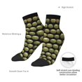 thumbnail image 6 of Naloa Cactus Farmland Ankle Socks for Women Non Slip Socks No Show Socks Classic Low Cut Casual Socks Casual Socks, 6 of 7