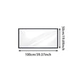 thumbnail image 3 of TIELUTT Window Insulation for Winter for Windows for Winter Winter Window Insulation Thermal Out Curtains Curtains 48x48 2 Panel Curtains Curtains for Living Room 4 Panels Set Ruffled Shower Curtain, 3 of 4