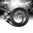 thumbnail image 1 of Gold Plated Durable 1.5M Audio Connection Cable, For  To XLR Cable, For Microphone Mixer, 1 of 8