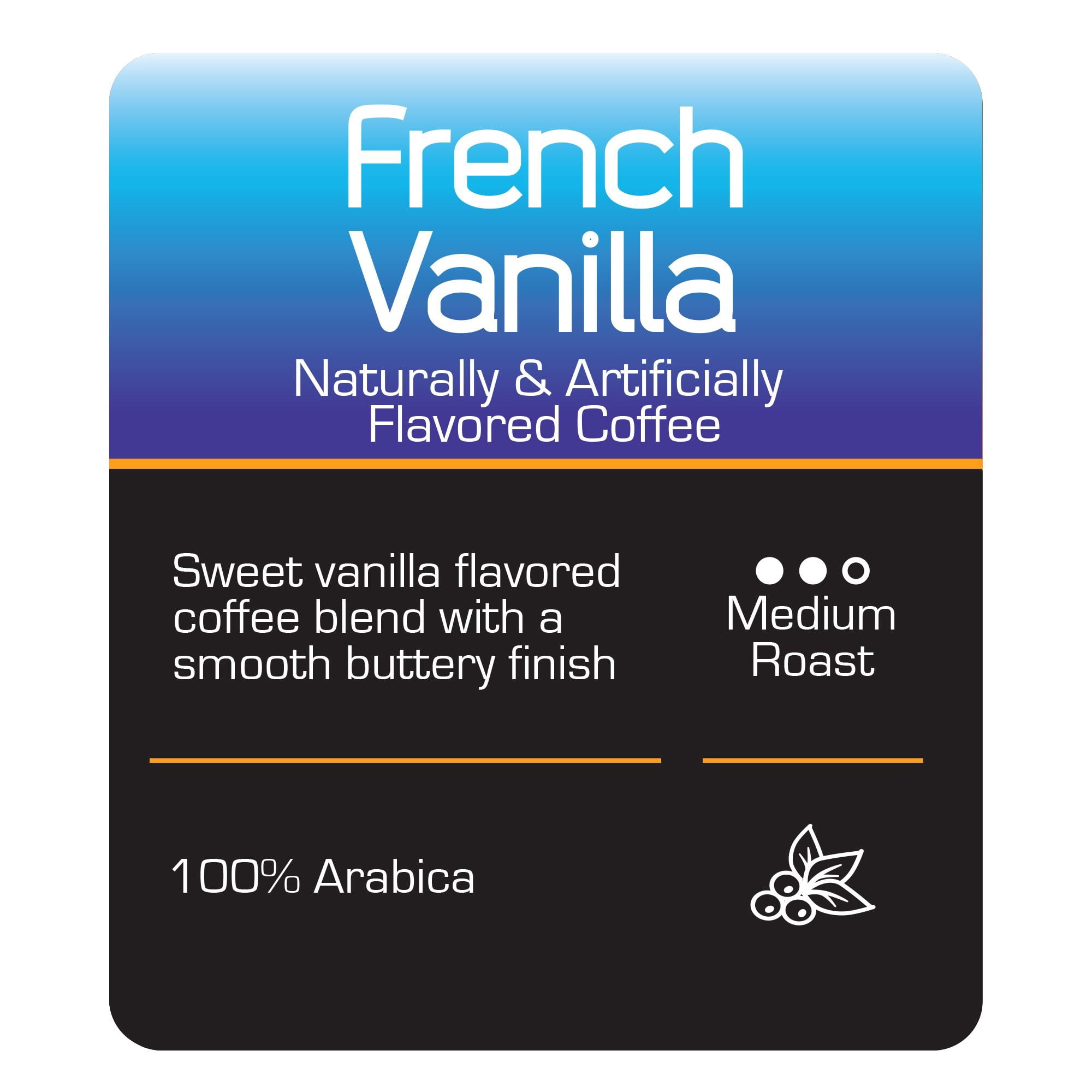 Roast Ridge Single Serve Coffee Pods for Keurig K-Cup Brewers, French Vanilla Blend, Medium Roast, 100 Count