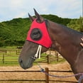 thumbnail image 5 of Horse Goggles Eye Cover Windproof Polyester Full Coverage Protection for Equestrian Race Training Horses, 5 of 8