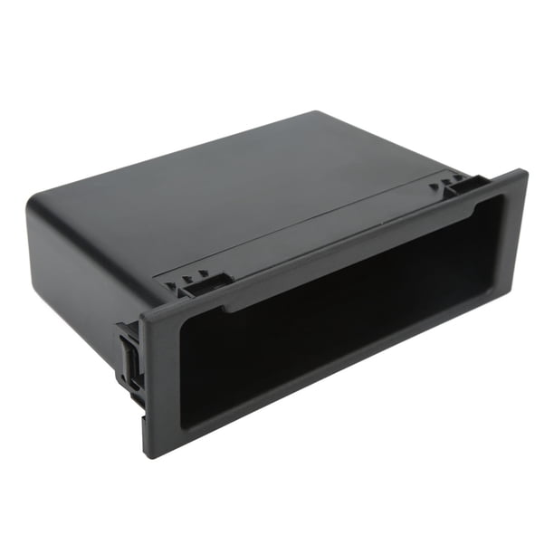 Caja de almacenamiento de Radio estéreo para coche, organizador interior de Radio para tablero, gran espacio de almacenamiento, negro, reemplazo negro para MAZDA Jadeshay A