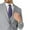 Light Grey, variant on Adam Baker Men's Classic Fit 3-Piece Jacket, Vets, Trousers Vested Suit Set - Many Sizes & Colors Available