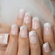 thumbnail image 4 of Press on Nails iBeautying White French Silver Line semitransparente, 4 of 8