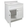 thumbnail image 6 of Brookings 31 Inch Bathroom Vanity with Cultured Marble Top, Assembled, Sherwin WilliamsÂ® White â€“ Design House, 214759, 6 of 18