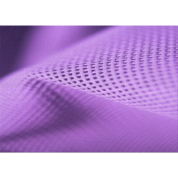 Ahgly Company Machine Washable Indoor Rectangle Transitional Violet Purple Area Rugs, 5' x 7'