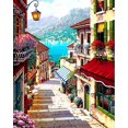 thumbnail image 1 of 5D Landscape Diamond Painting Kits 12 x16 inch G33 for Adults DIY Full Drill Art Blue Daisy Bathtub Picture, Diamond Art Rhinestone Home Wall Decor, 1 of 5