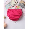 thumbnail image 3 of TTAO Reusable Swim Diapers for Girl Boy Adjustable for Swimming Lesson & Baby Shower Gifts Hot Pink 70, 3 of 7