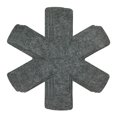 thumbnail image 1 of Space Saving Grey Non-Woven Pan Protectors, Set Of 3 Reusable Non-Stick Coating Protectors, 1 of 5