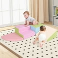 thumbnail image 2 of Gymax Climb and Crawl Foam Block Play Set for Children Development Indoor Active Play, 2 of 10