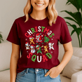 thumbnail image 5 of Christmas Squad Santa, Funny Christmas TShirt, Santa Shirt, Vintage Holiday Tee, Merry Xmas Gift, Family Holiday Outfits, 5 of 5
