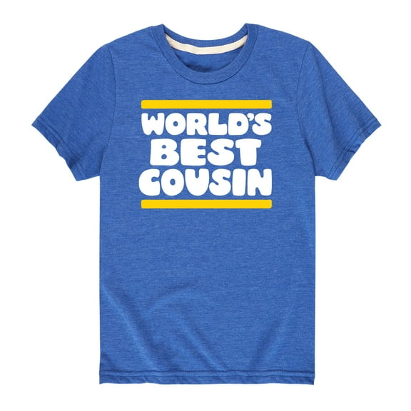Instant Message - World's Best Cousin - Youth Short Sleeve Tee