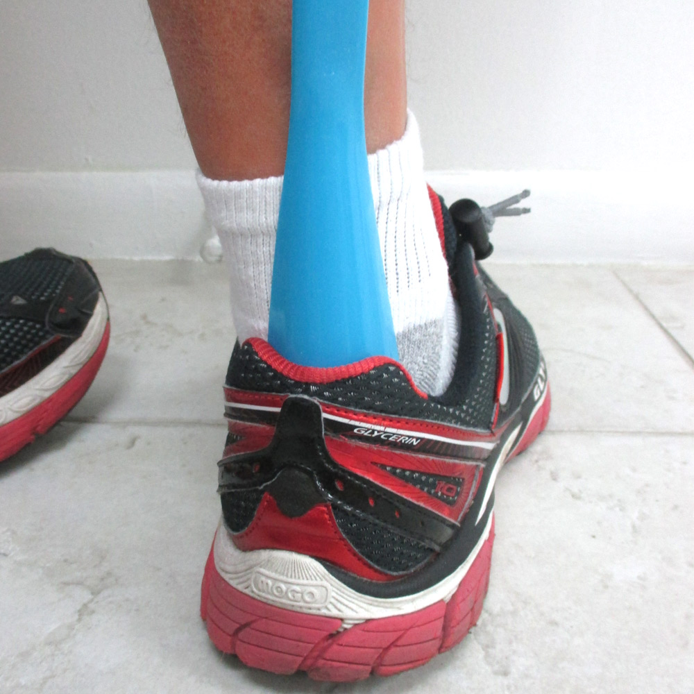 4-Pack 20" Plastic Back Scratcher & Shoe Horn Set - Alltopbargains (Random Colors)