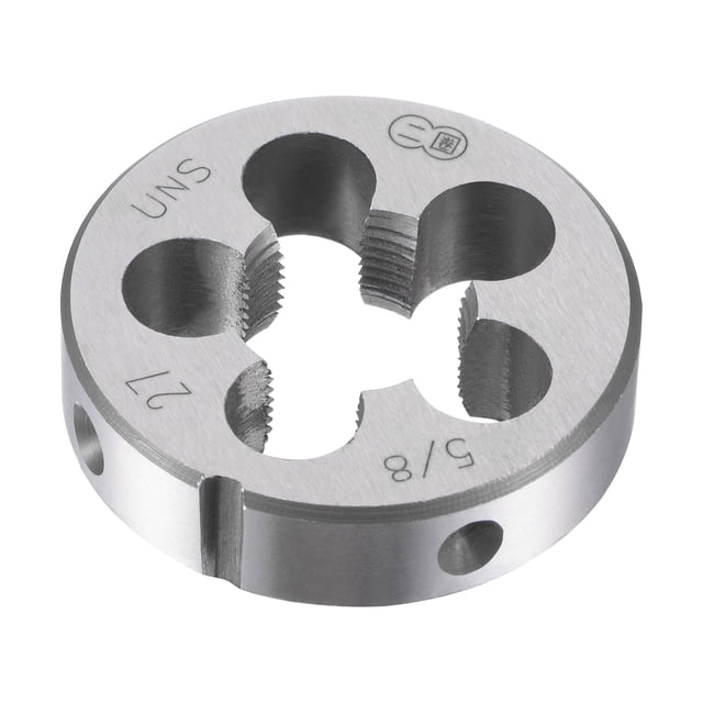Unique Bargains 5/8 Pieds-27 uns Alliage Outil Acier Machine Filetage Rond Outil à Main