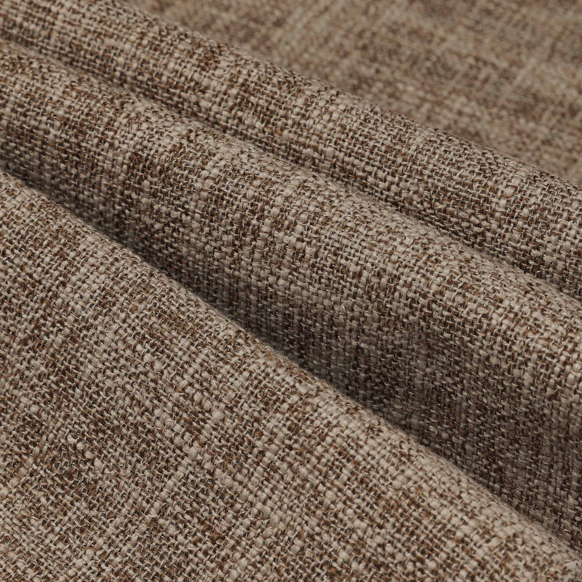 Unique Bargains 1 Pack Solid Color Table Runner Long Linen Table Banner Coffee 12"x83"