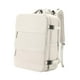 thumbnail image 2 of Mochila de viaje, mochila de mano, bolsa de lona, mochila resistente al agua, mochila para computadora portátil, mochila informal para acampar y hacer Beige, 2 of 8