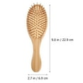 thumbnail image 5 of NUOLUX Brush Hair Combpaddle Wooden Detanglingwood Hairbrush Head Curly Detangler Bristles Hairdressing Bristlebrushes Frizz, 5 of 6