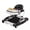 Black Star, variant on suihuooo 5 in 1 Baby Walker With Music and Bouncer for Boy Girls 6-18 Months,Pink Stripes