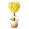 thumbnail image 2 of Gwong Decoración hogareña Plantas artificiales Falso Plum Blossom Paisajismo Partido de plástico Simulación de boda Árbol Topiary para sala de estar Gwong 21071458, 2 of 6