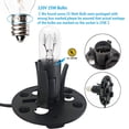 thumbnail image 2 of Lámpara Haraqi Cable de 1.8m con Dimmer 110V Base y 6 Bombillas de 25W, 2 of 7