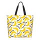 thumbnail image 1 of Balery Banana Fruit Bolsa Tote Estilo Estético con Cremalleras, Bolsa de Hombro, Bolsa de Compras Grande y Plegable, 1 of 8
