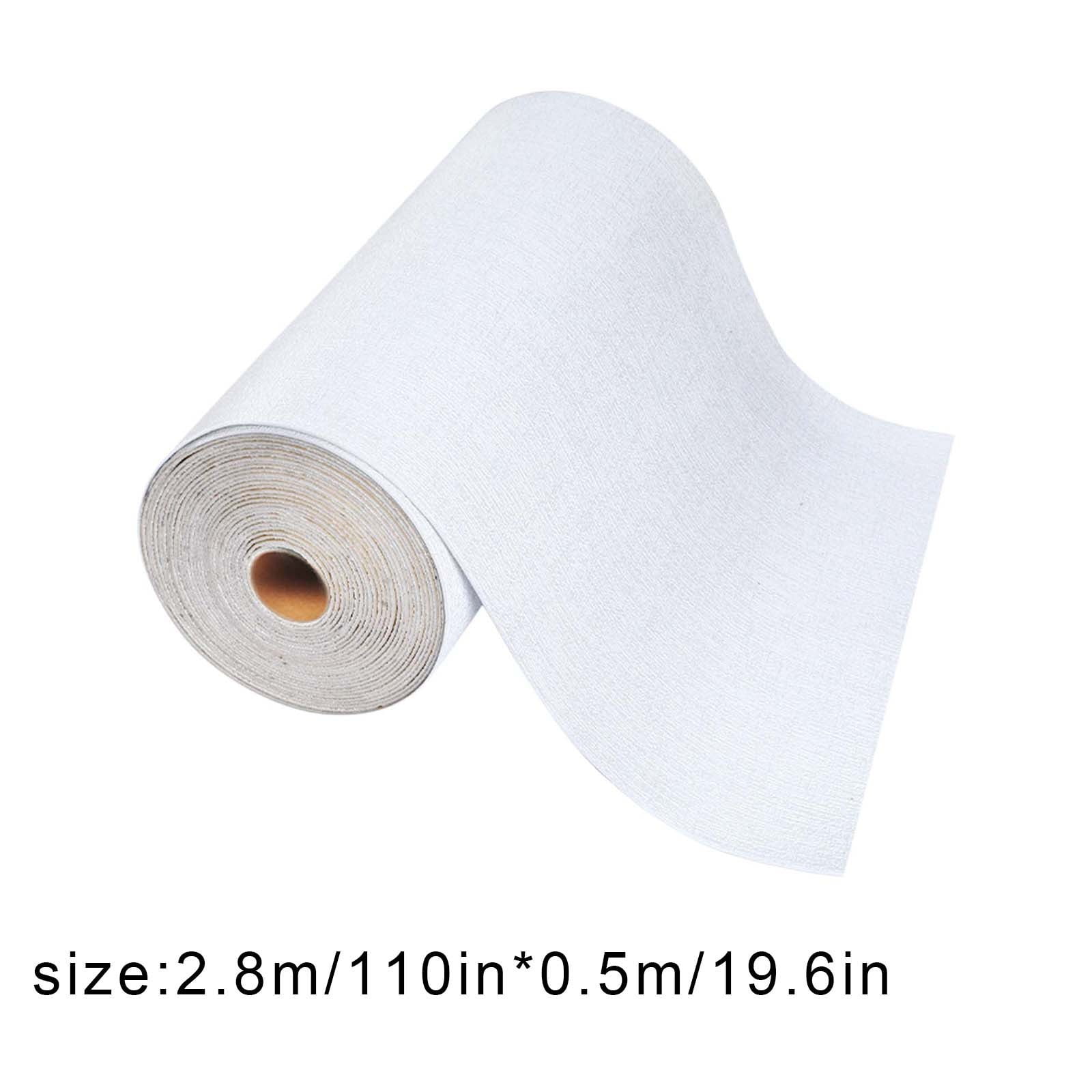 CMrtew 2 Roll 3D Foam Wall Stickers Self-Adhesive Textured Wallpaper for Bedroom/Living Room Peel & Stick, Washable, Removable