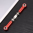 thumbnail image 2 of OULII Red Aluminum RC Car Rod Linkage Adjustable Turnbuckle Rods for 1/10 RC Car Upgrade 6Pcs 71mm, 2 of 4