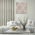 thumbnail image 5 of Epic Art 'Pink and Gray Pattern 6' by Stellar Design Studio, Acrylic Glass Wall Art, 24"x24", 5 of 5