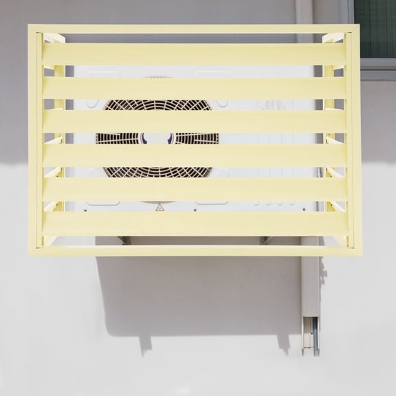 Privacy Air Conditioner Fence Cover Outdoor Window AC Units Protection Fence for Outdoor/Indoor Spaces