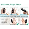 thumbnail image 3 of Finger Brace Splint, Pinky Finger Splint with Rigid Support to Immobilize Finger Joint & Relieve Pain for Trigger Finger,Arthritis, 3 of 6
