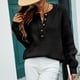 thumbnail image 5 of Suéteres Para Mujer Suéteres de Otoño Invierno Parte Superior Suelta Color Sólido Manga Larga Cuello Redondo Cuello Redondo Odeerbi  ODB176271, 5 of 6