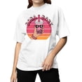 thumbnail image 2 of Boba Babe Retro Vibe Women's T-shirt, 2 of 3