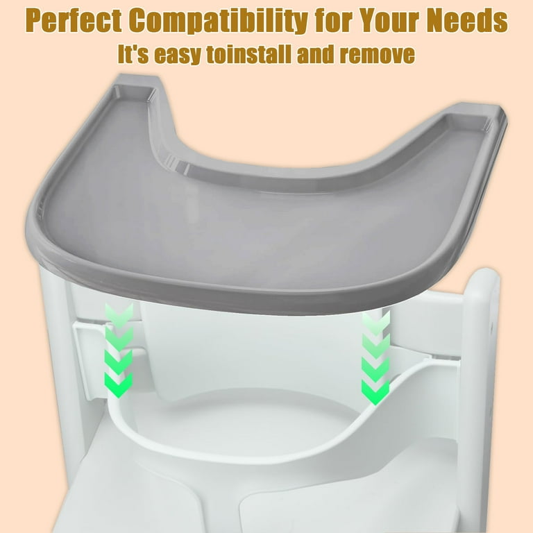 High Chair Tray Compatible with Stokke Tripp Trapp Chair with