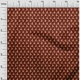 thumbnail image 3 of oneOone Cotton Cambric Maroon Fabric Onam Kathakali Sewing Material Print Fabric By The Yard 42 Inch Wide, 3 of 4