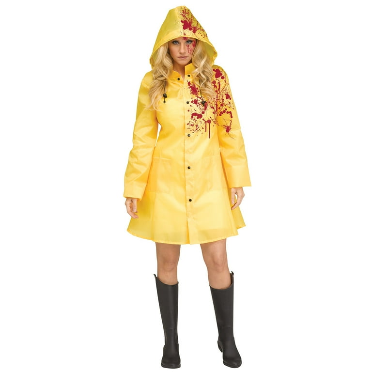 Women sale yellow raincoat
