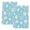 Sky Blue, White, Cerulean, variant on Blue Starfish Coastal Kitchen Towels Set of 2, Shell Conch Coral Nautical Summer Absorbent Dish Towels for Kitchen, Microfiber Hand Towel, Quick Drying Tea Towel for Cleaning Decorative Dishcloths