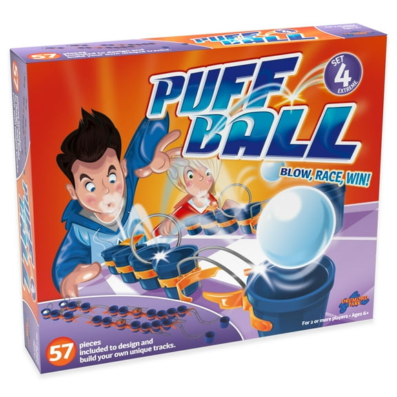 Puff Ball Extreme Set Party Game, 57 Pieces, Ages 6 