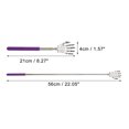 thumbnail image 2 of Unique Bargains 1 Pc Portable Back Scratcher for Bathroom Travel and Hotel Use Purple, 2 of 5