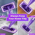 thumbnail image 3 of ILAVCLEAN 7 Pcs Reusable Mop Pads for SwifferWet Jet Refills, Replacement Dry Wet Mopping Pads Floor Cleaning for All Kinds of Floor Surface, 3 of 7