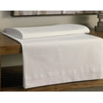 thumbnail image 4 of A1HC 100% Organic Cotton Flat Sheet 300 TC, Wrinkle Resistant Soft Lustrous Sateen Weave Sheets, Queen 105" x 96", Cream, 4 of 7