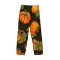 thumbnail image 5 of Balery Men'S Orange Pumpkin Pants,Sleepwear Pants,Pajama Pants,Pj Bottoms Drawstring And Pockets-Medium, 5 of 9