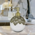 thumbnail image 2 of Decozen Gifts for Mom - Premium Frosted Glass Lotion Dispenser for Mother's Day Gifts, Bathroom Decor, Soap Dispenser, Glass Pump Bottle, Liquid Hand Soap Bottle - Mothers Day Decor, 2 of 9