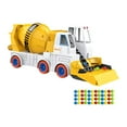 thumbnail image 2 of Vaveren Construction s Car Toy Auto Bead Sweeper Truck for Holiday Gift Boys Mixer car, 2 of 8