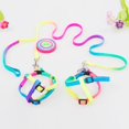thumbnail image 4 of EIMELI Strong Durable Nylon Harness and Leash Set for Cat Dog Adjustable Puppy Colorful Harnesses Lead Set, 4 of 6