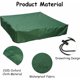 thumbnail image 3 of Funda para arenero, 150 x 150 cm, funda protectora para arenero con cordón, lona para arenero para arenero, jardín, piscina, cubierta impermeable, 3 of 5