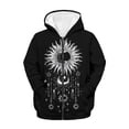 thumbnail image 5 of DISNIMO Sun Moon Hoodie Kids Zippered Hoodies Girls Hooded Sweatshirt Size 6-7 Sweatshirts for Girls Trendy Jackets Children Boys Jacket Hoodie with Pockets and Zipper Hoodies Girls Galaxy Hoodie, 5 of 7