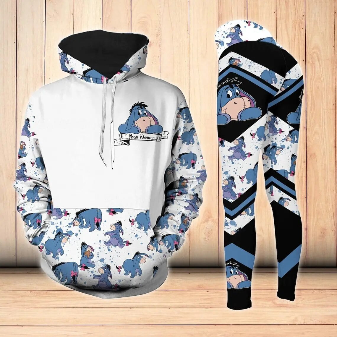 Eeyore zip up hoodie clearance