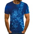 thumbnail image 1 of Summer Men's T-Shirts 3D Printing Hot Selling Graphics Colorful Geometric T-Shirt, 1 of 5
