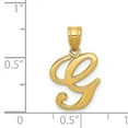 thumbnail image 2 of Beautiful 14k G Script Initial Pendant, 2 of 2