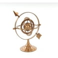thumbnail image 3 of 5.5" x 7" x 8.5" Brass Armillary, 3 of 5